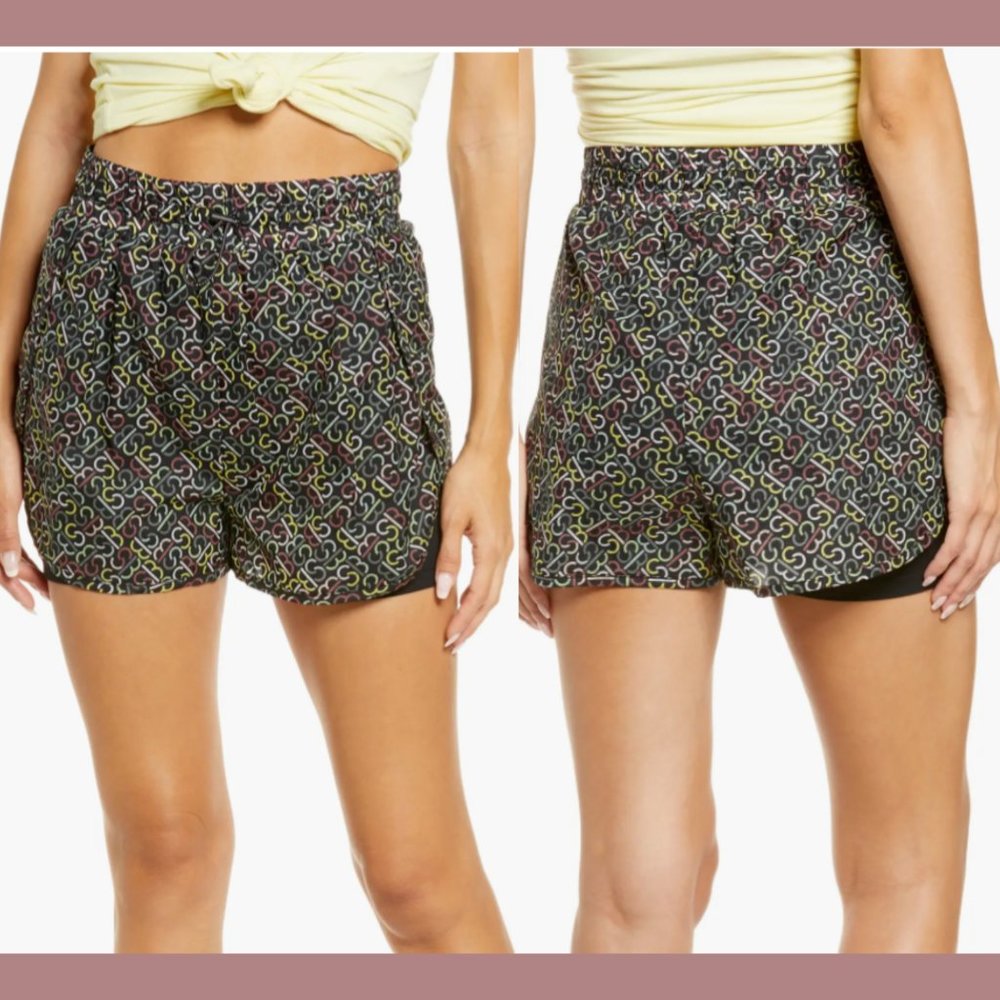NWT $98 SWEATY BETTY [ Small 6 ] Slip Stream‎ Running Shorts In Black SB #5686